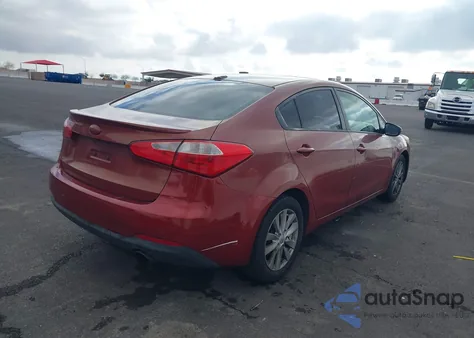 2014 Kia Forte Ex from USA, damaged, VIN KNAFX4A81E5115439